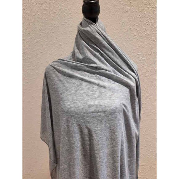 Women's Jenni Heather Gray One Size Scarf & Wrap - Picture 6 of 11